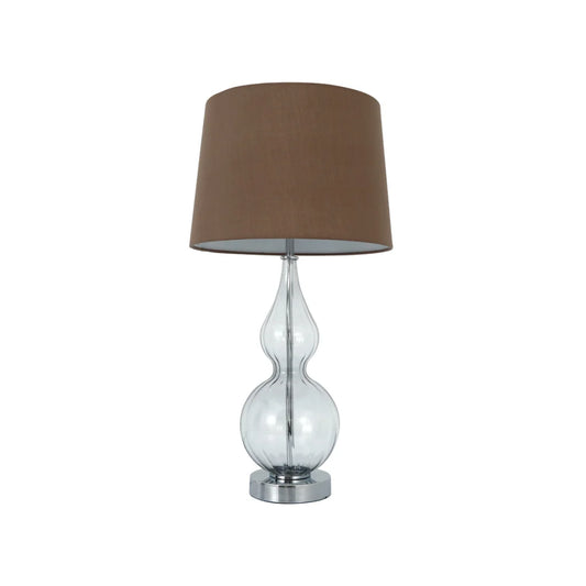 Evaine Table Lamp - Grey - Home & Garden > Lighting > Table
