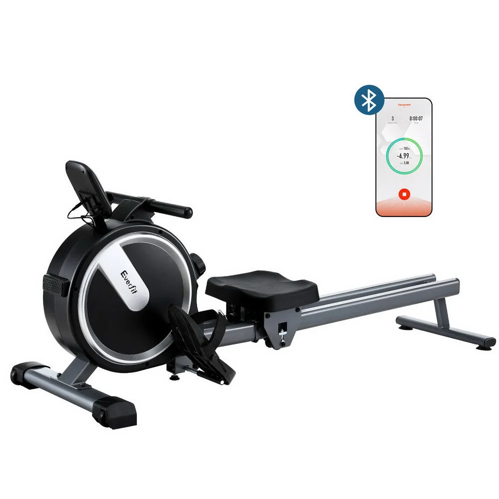 Everfit 16 Level Magnetic Rowing Machine for Home with App