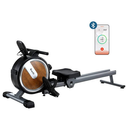 Everfit 16 Level Magnetic Rowing Machine for Home with App
