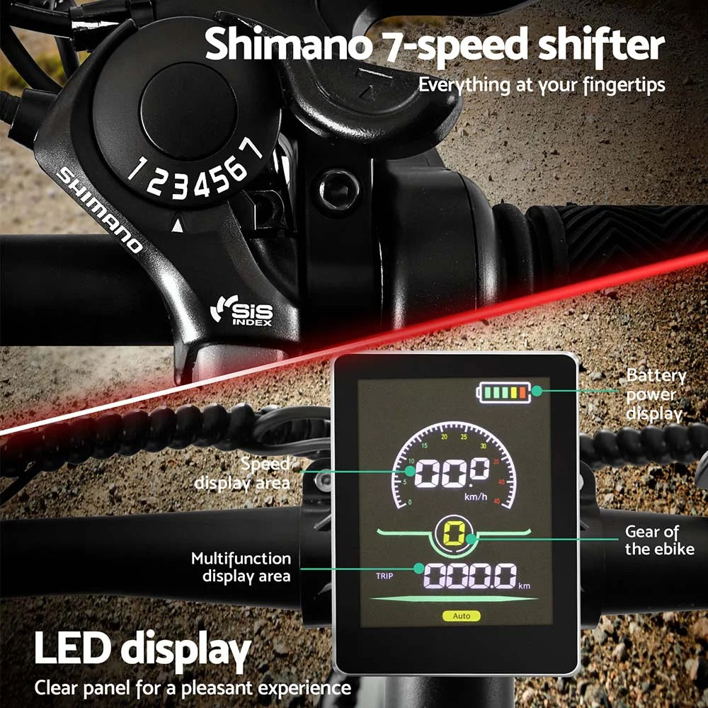 Everfit 26 Inch Electric Bike Mountain Bicycle eBike