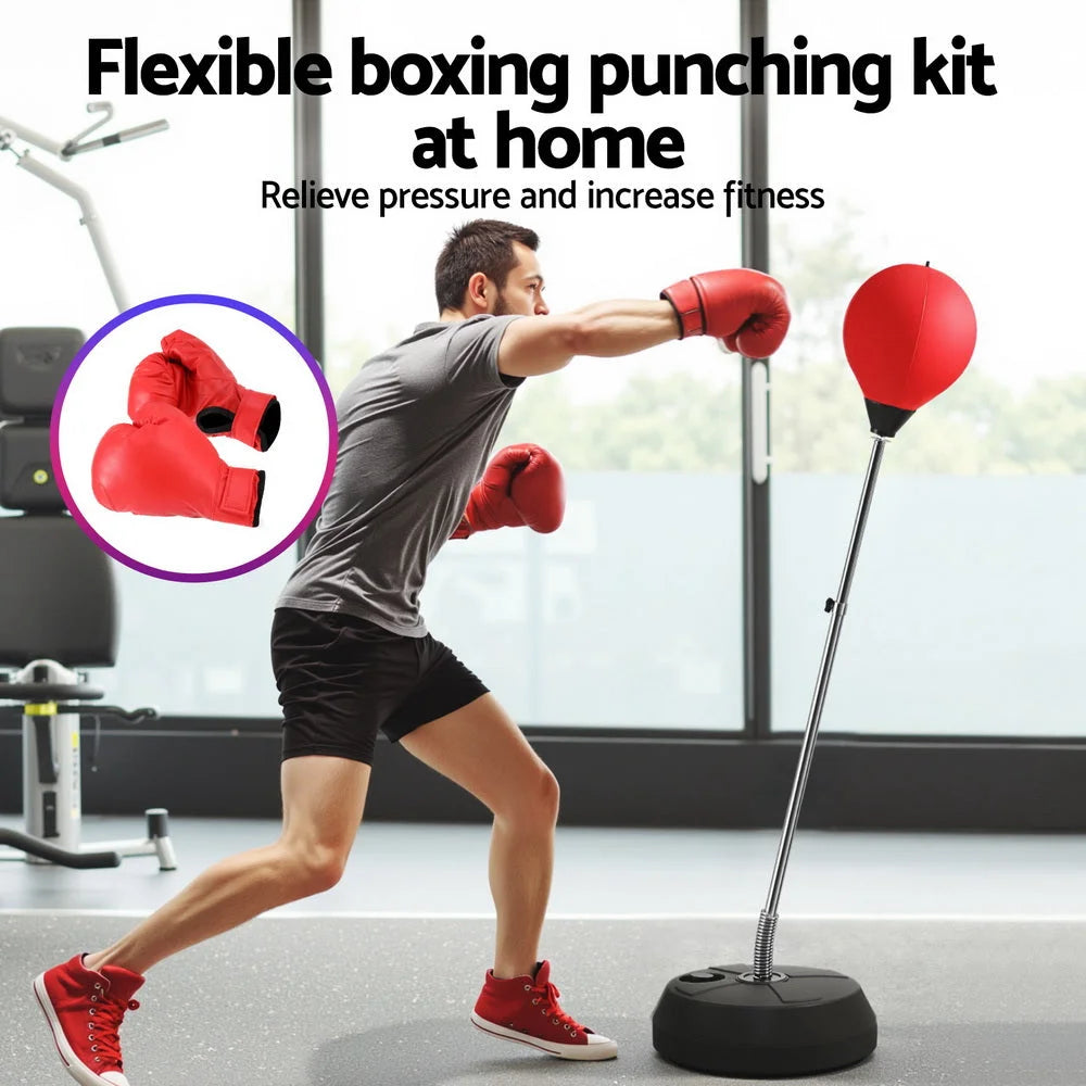 Everfit Adult Punching Bag Stand 150cm Adjustable