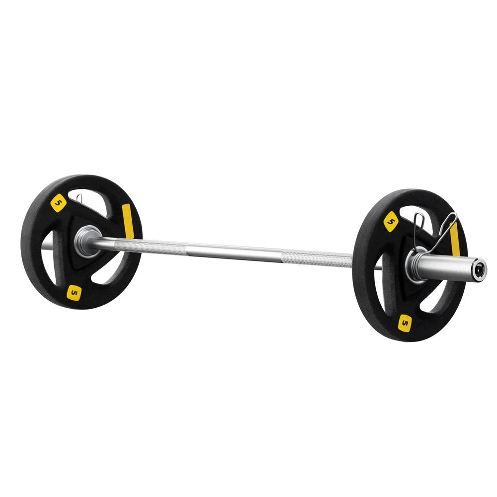 Everfit Barbells Set 16kg 120cm Dumbbells Barbells Plate