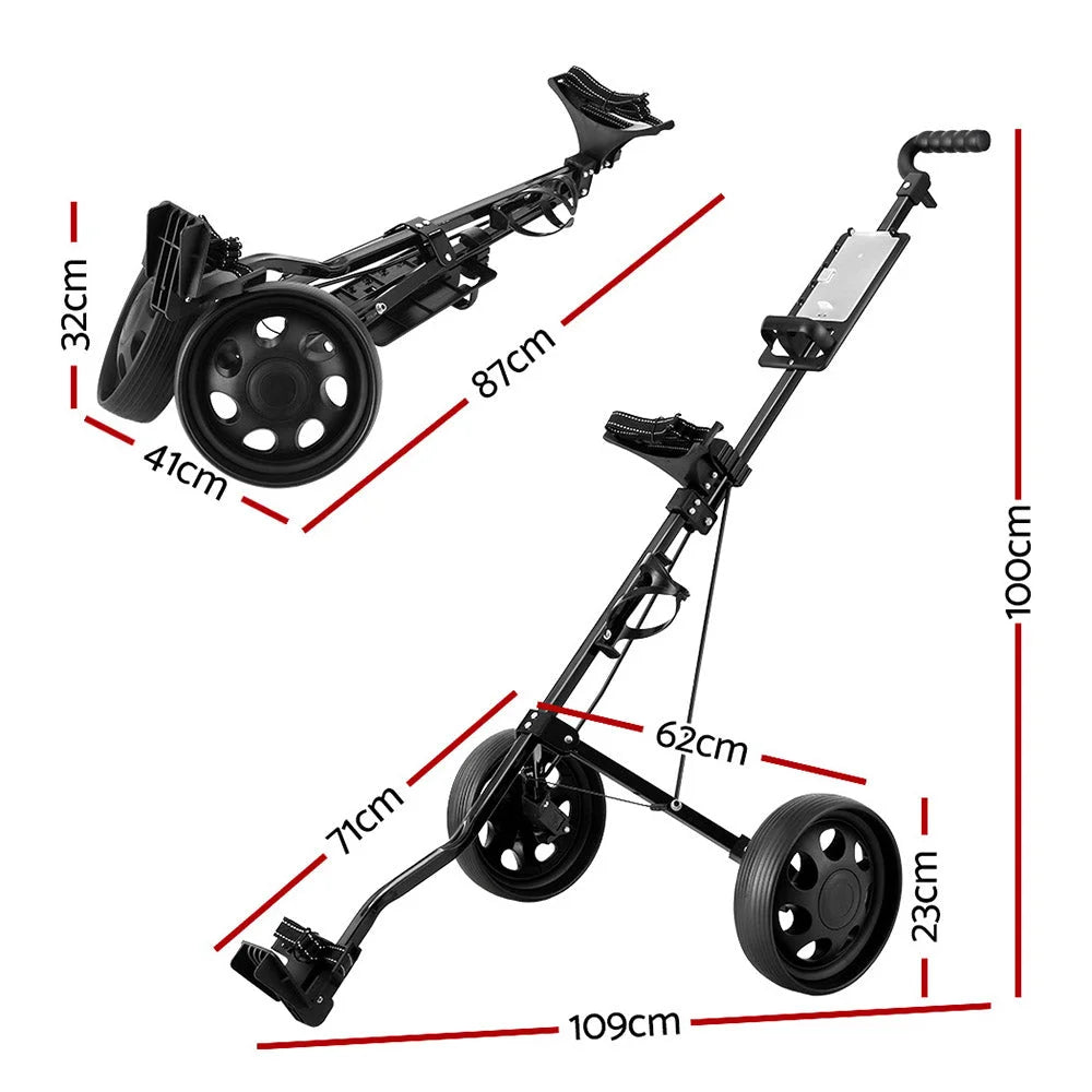 2 cart with shelves and rolling wheels