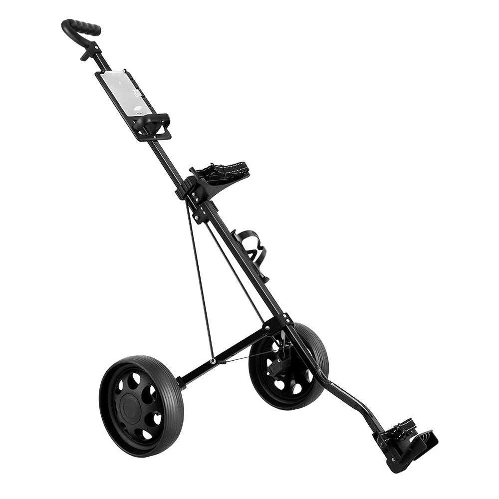 Cart with golf buggy quick folding
