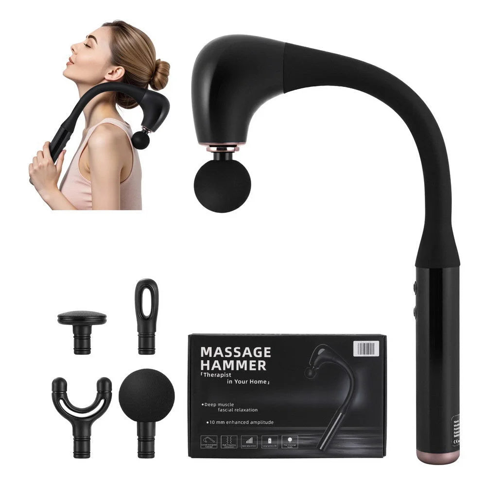 Everfit Massage Gun U-shaped Extended Handle Percussion