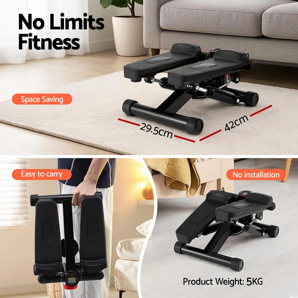 Everfit Mini Stepper with Resistance Rope Aerobic