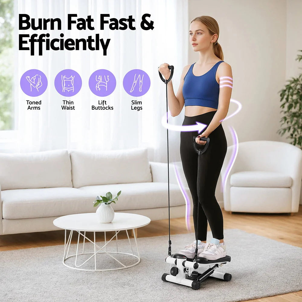 Everfit Mini Stepper with Resistance Rope