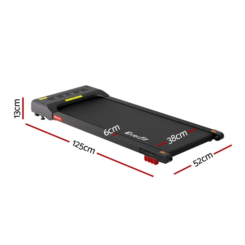 Everfit Treadmill Electric Walking Pad Incline Under Desk