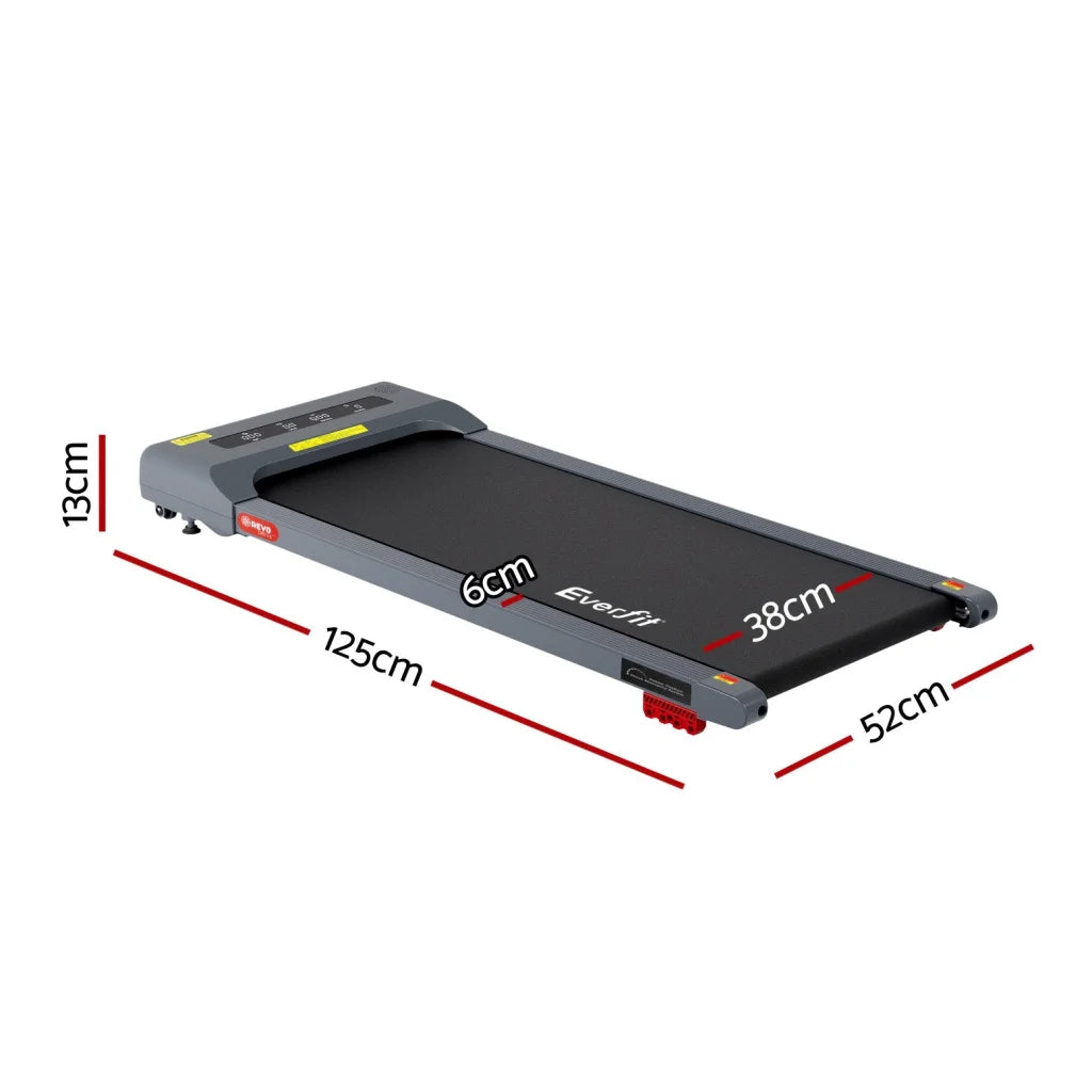 Everfit Treadmill Electric Walking Pad Incline Under Desk