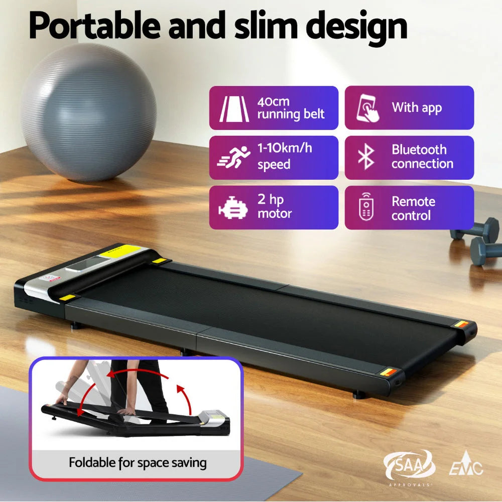 Everfit Treadmill Electric Walking Pad Under Desk Home Gym