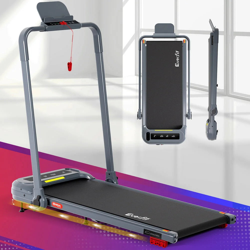 Everfit Treadmill Electric Walking Pad with Incline