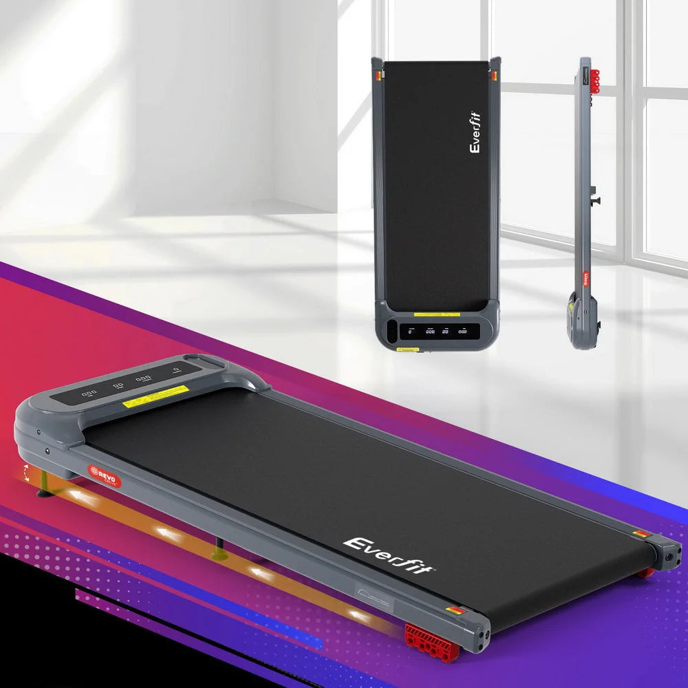 Everfit Treadmill Electric Walking Pad with Incline Under