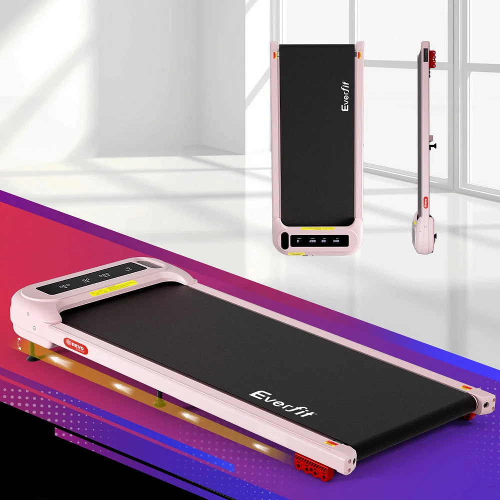 Everfit Treadmill Electric Walking Pad with Incline Under