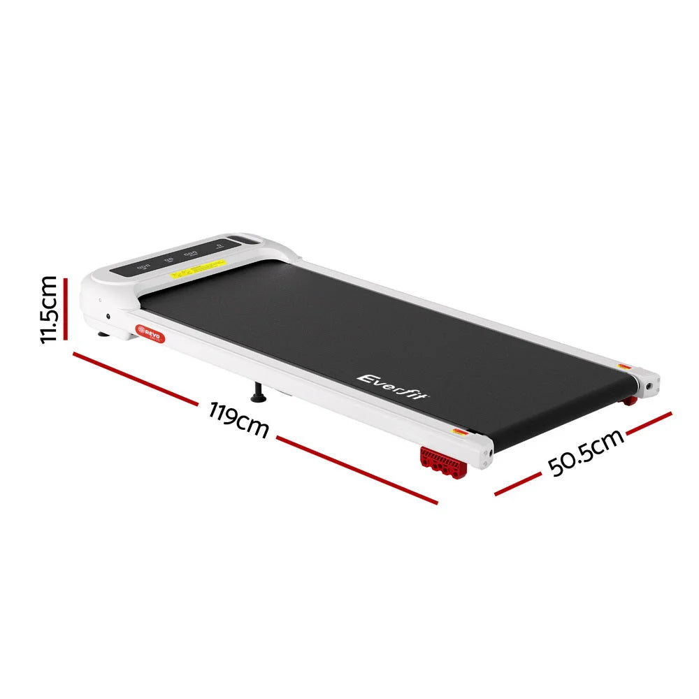 Everfit Treadmill Electric Walking Pad with Incline Under