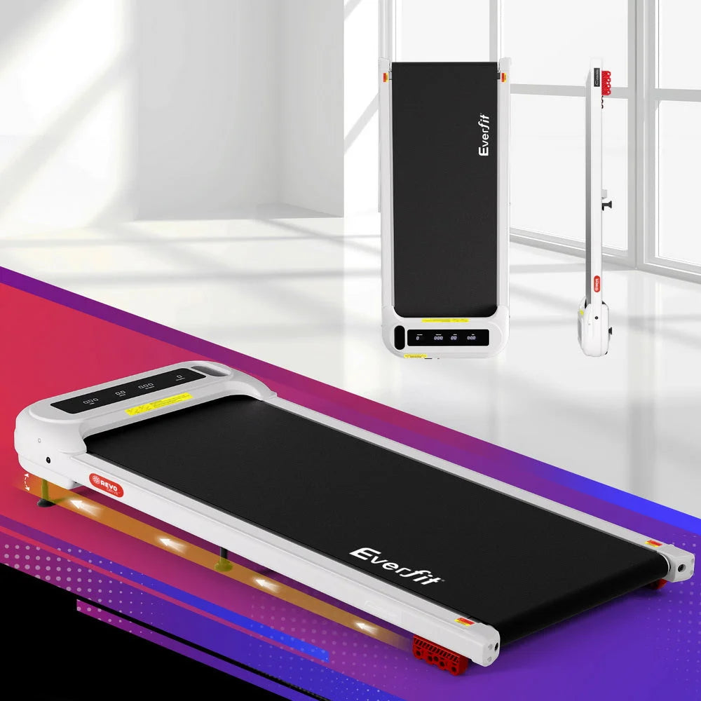 Everfit Treadmill Electric Walking Pad with Incline Under