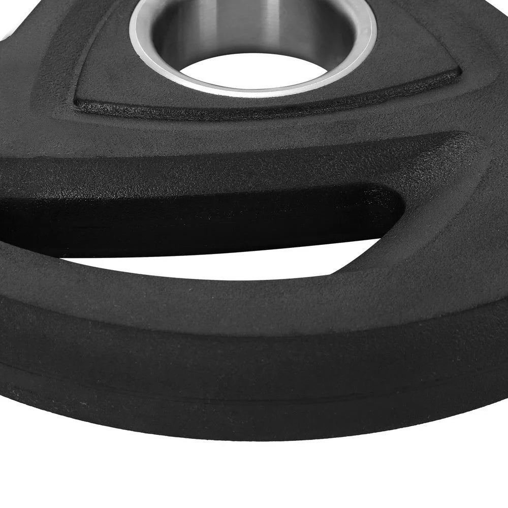 5kg everfit weight plates with storage shelves and support legs