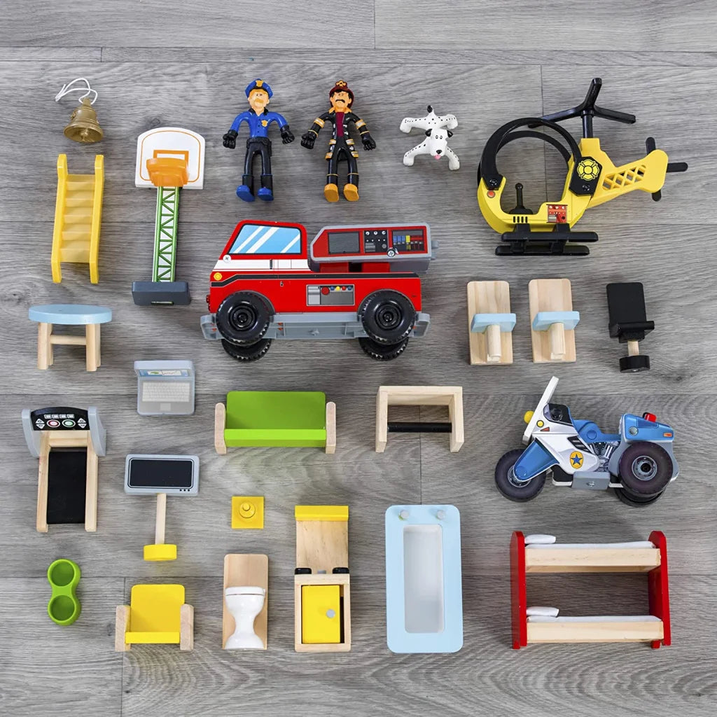 Everyday Heroes Play Set for Kids