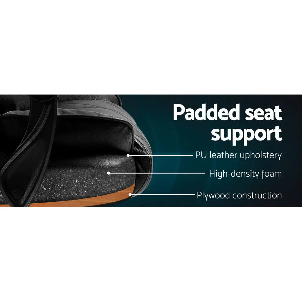 Executive Office Chair Leather Gaming Computer Desk