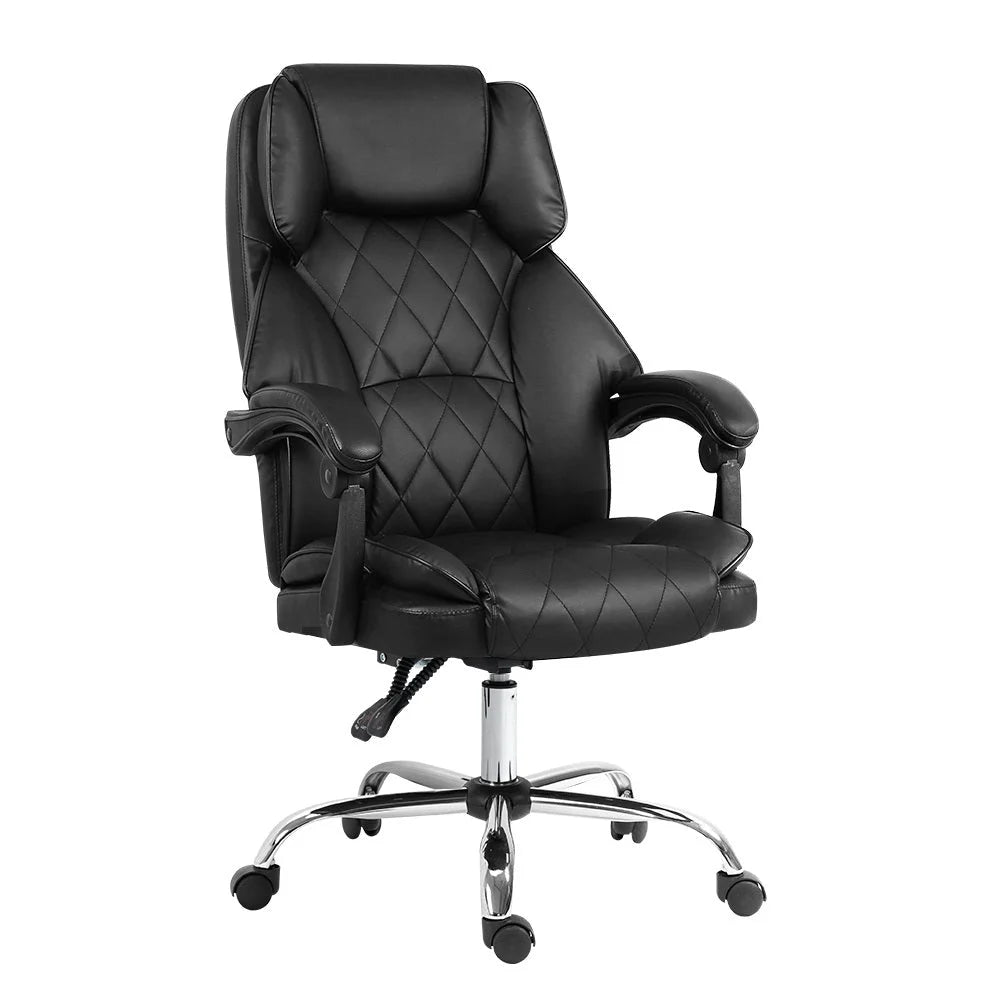 Executive Office Chair Leather Gaming Computer Desk