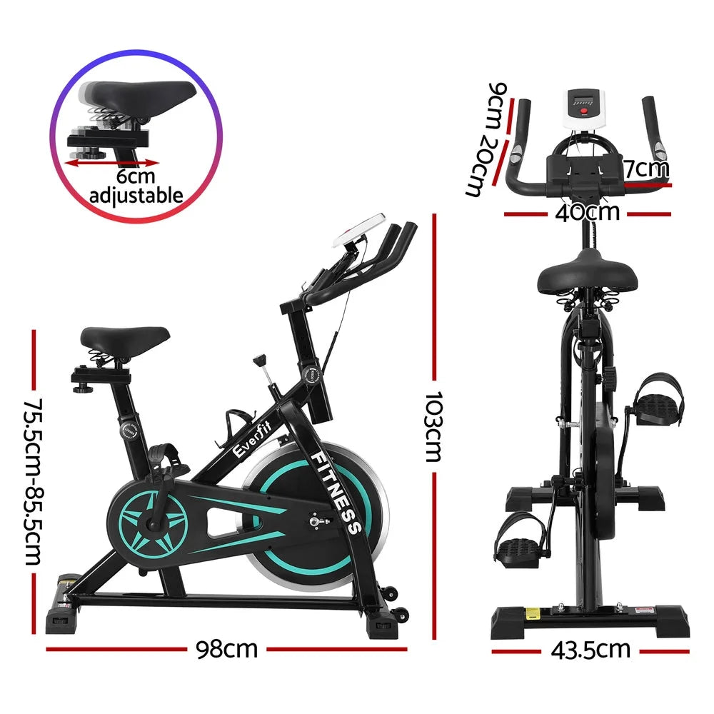 Exercise Bike 10kg Flywheel Fitness Home Gym - 150kg