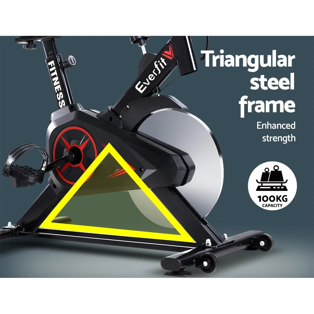 Exercise Bike Flywheel Fitness Commercial Home Workout Gym