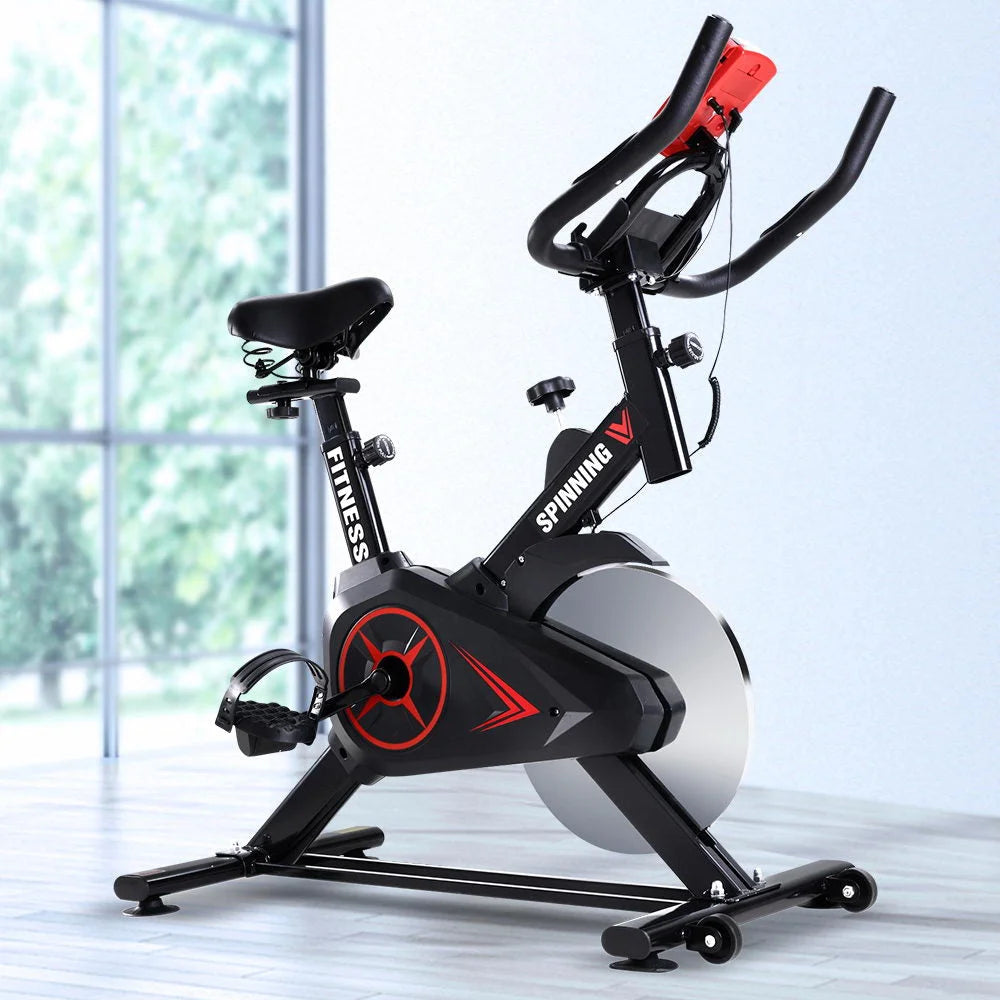Exercise Bike Flywheel Fitness Commercial Home Workout Gym