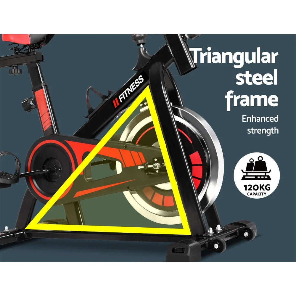 Exercise Bike Flywheel Fitness Home Commercial Workout Gym