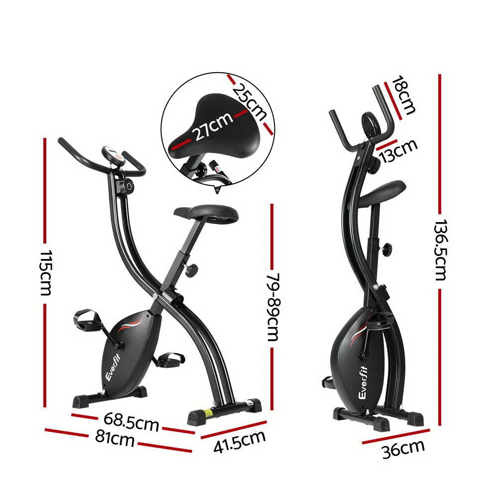 Exercise Bike X-Bike Folding Magnetic Bicycle Cycling