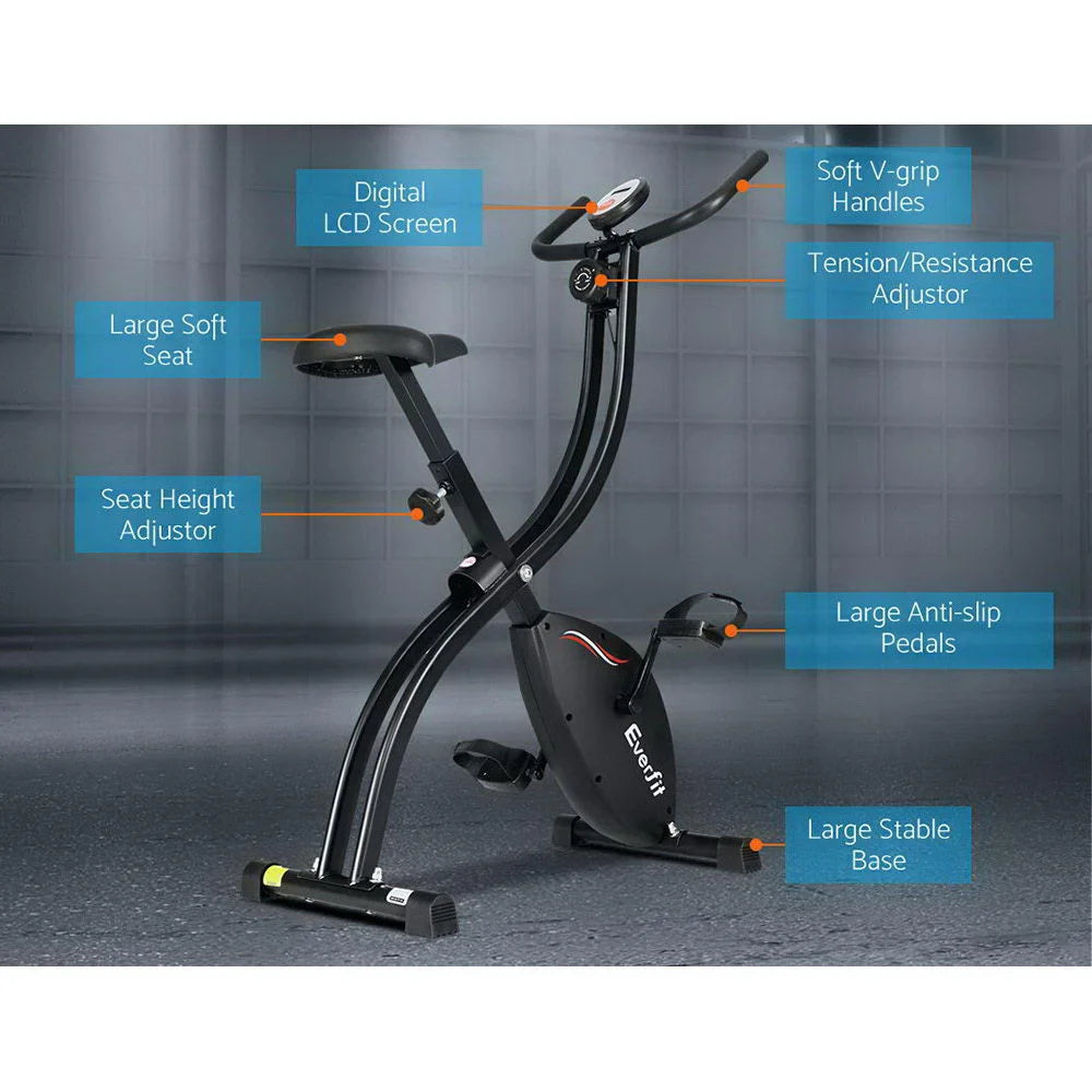 Exercise Bike X-Bike Folding Magnetic Bicycle Cycling