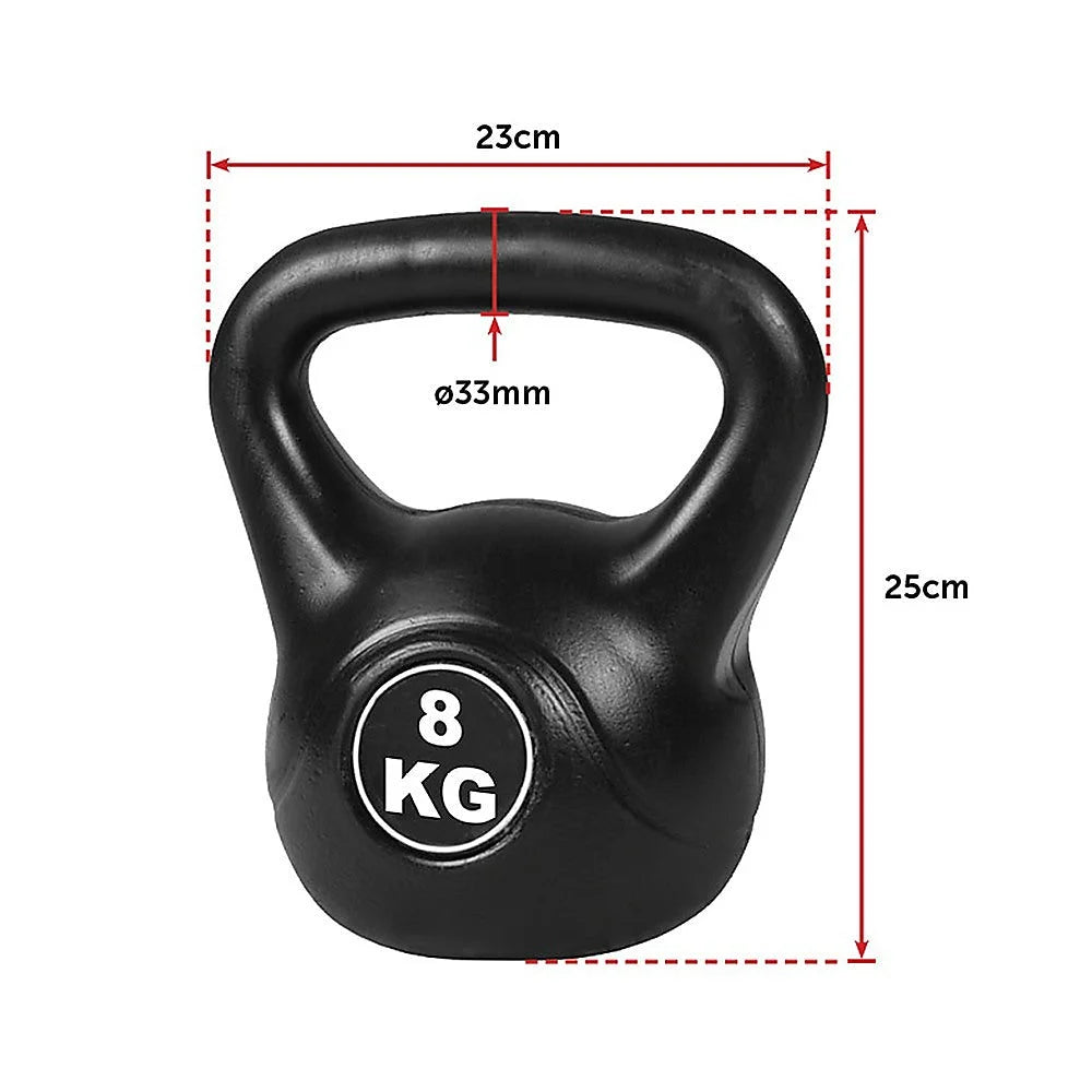 Exercise Kettlebell Weight Set 4pcs - 20KG - Fitness