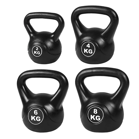 Exercise Kettlebell Weight Set 4pcs - 20KG - Fitness