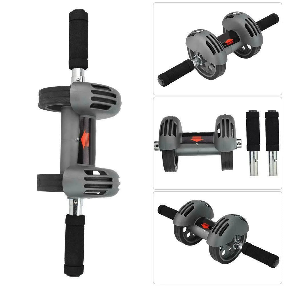 Exercise Wheel Double AB Roller Abs Abdominal Workout
