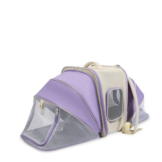Expandable Pet Carrier Backpack for Cats & Small Dogs