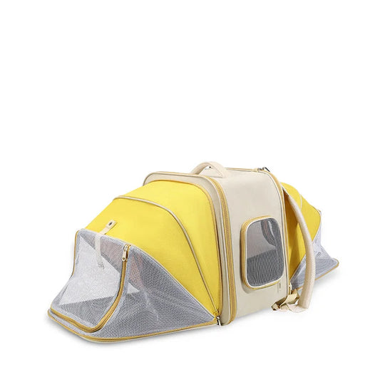 Expandable Pet Carrier Backpack for Cats & Small Dogs