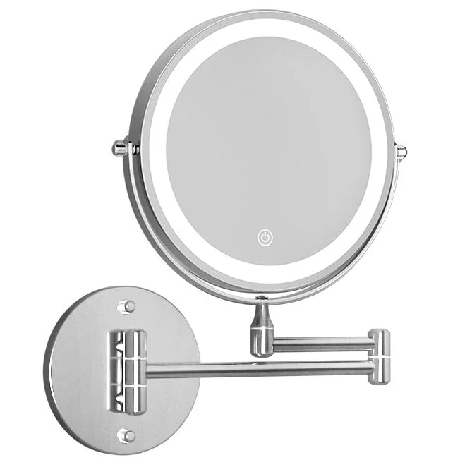 Extendable Makeup Mirror 10X Magnifying Double Sided Bathroom 350