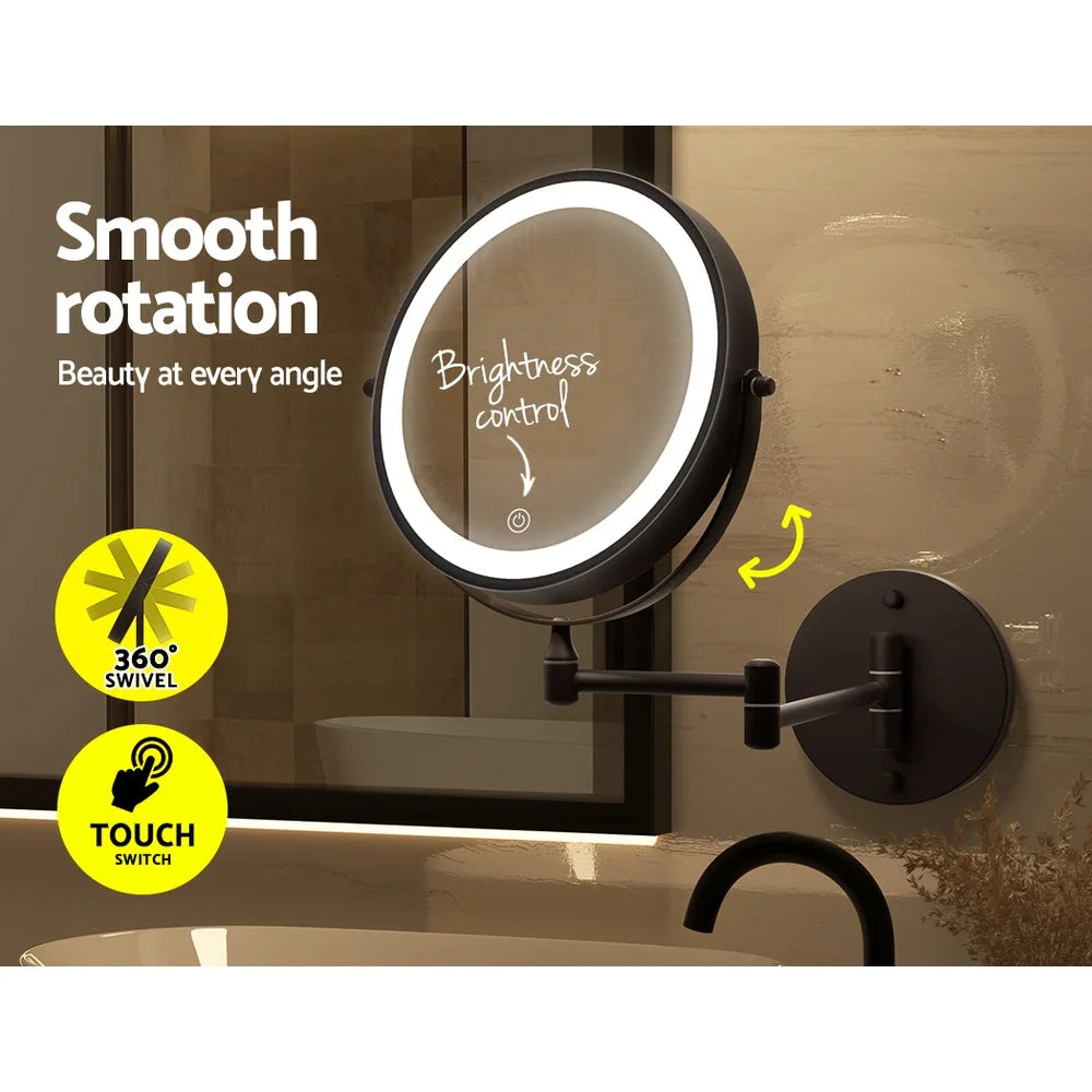 Extendable Makeup Mirror 10X Magnifying Double-Sided