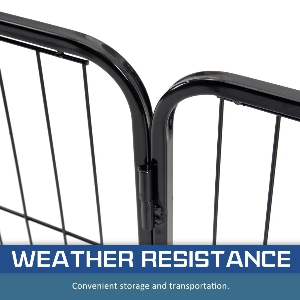 Extra Heavy Duty 8 Panel Pet Playpen Dog Cage Puppy