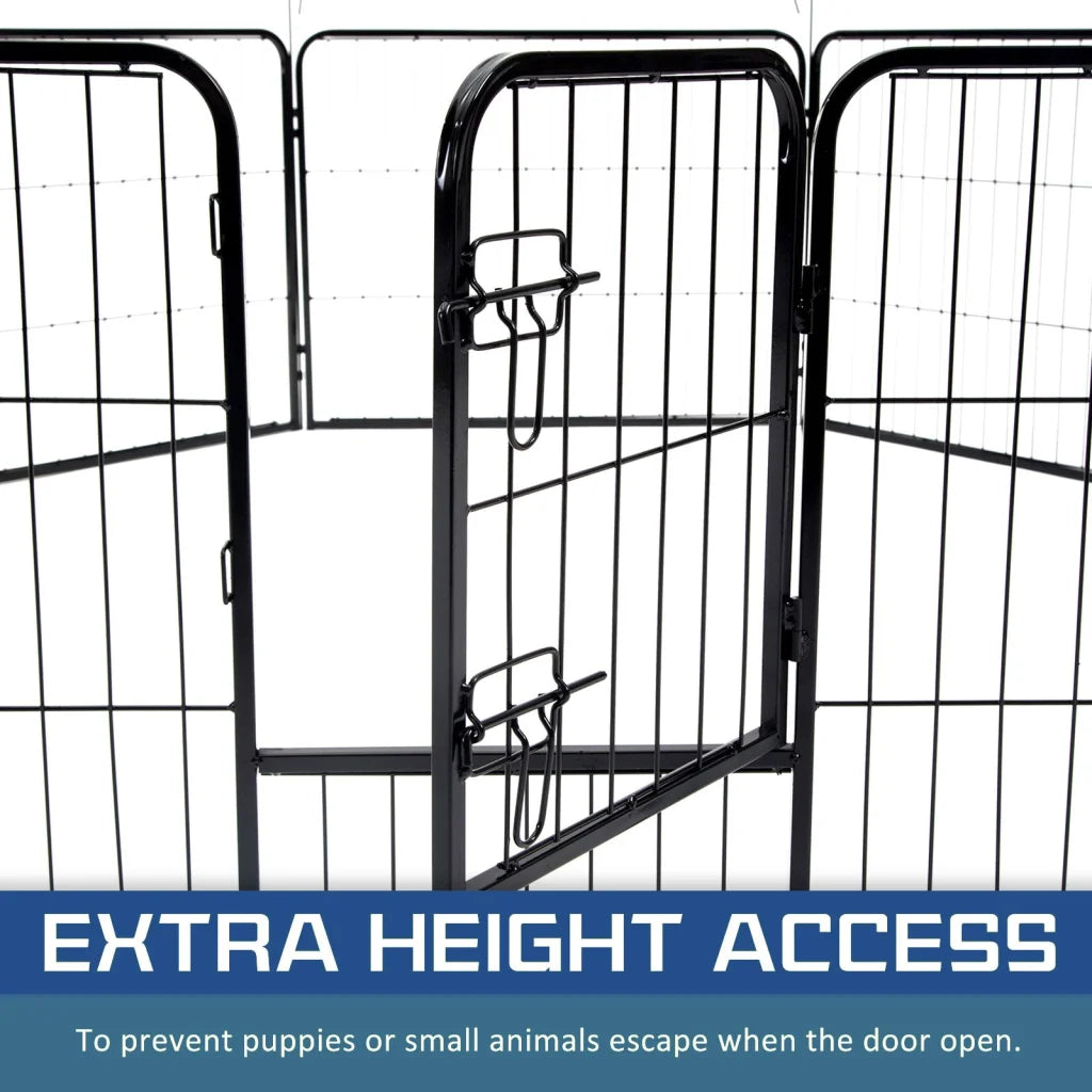 Extra Heavy Duty 8 Panel Pet Playpen Dog Cage Puppy