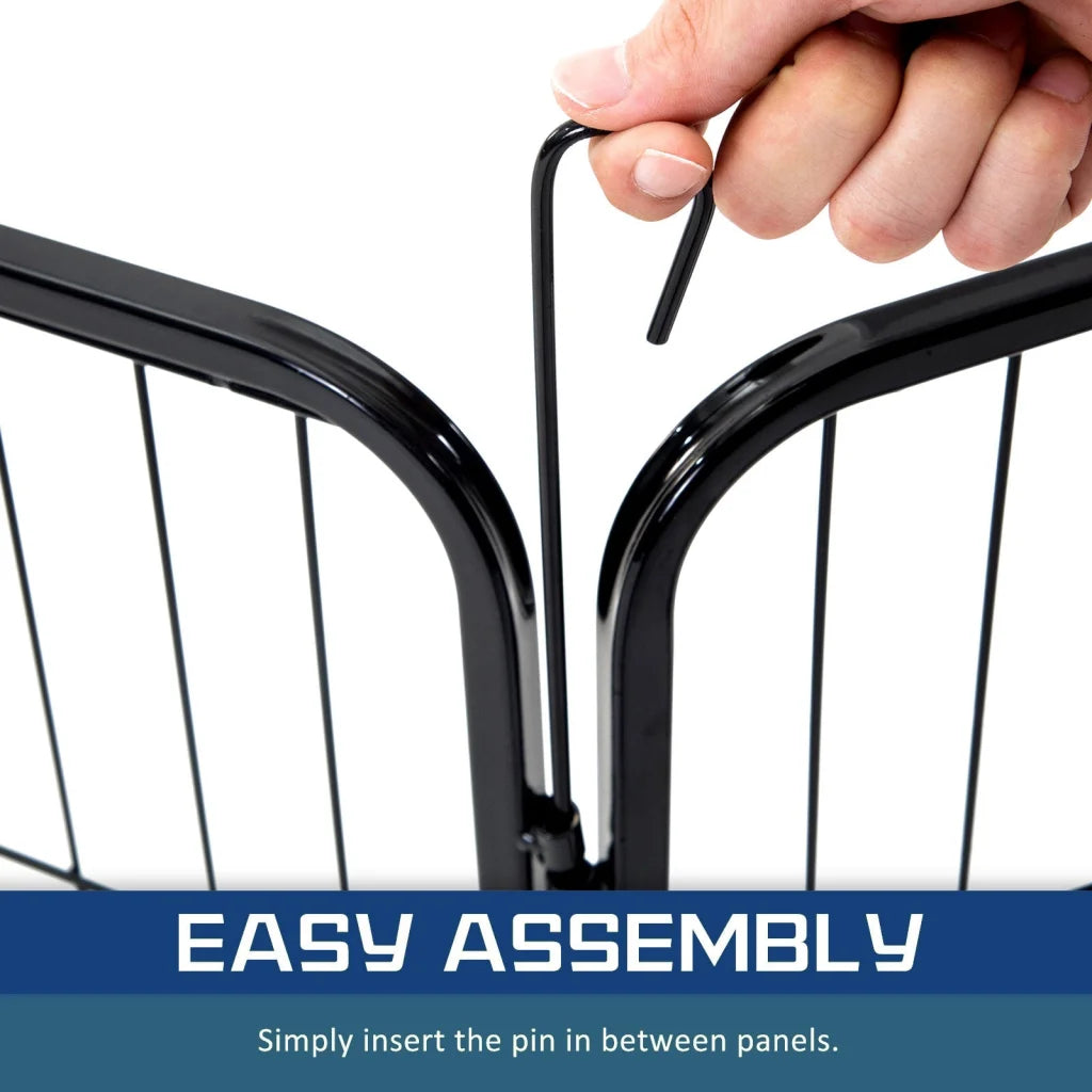 Extra Heavy Duty 8 Panel Pet Playpen Dog Cage Puppy