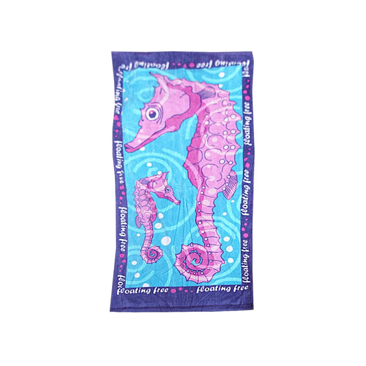 Extra Large Beach Towel & Bag Seahorse - Artex - Home &