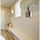 Extra Large Black Handheld Mirror with Handle (31,5 x 23
