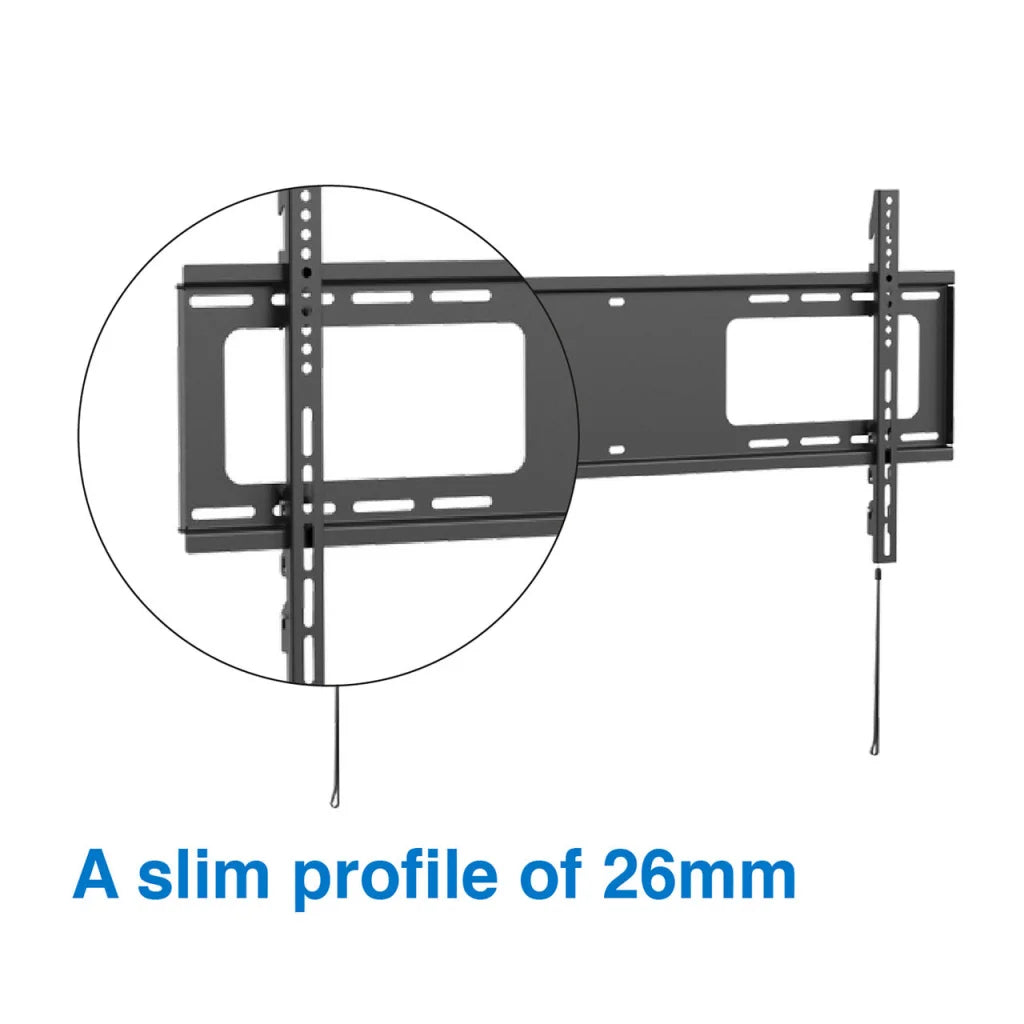 Extra Large Fixed TV Wall Mount 43 inches - 90 inches