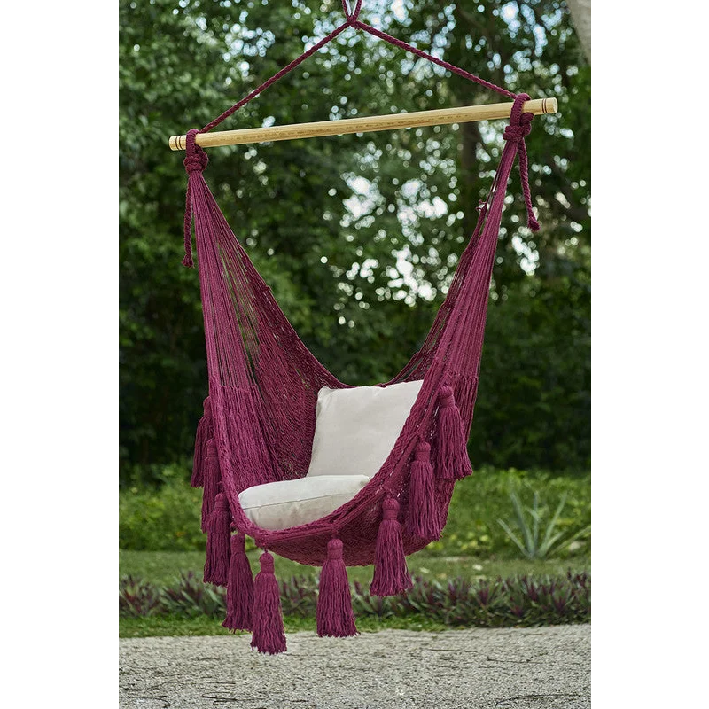 Extra Large Mexican Hammock Chair Deluxe Outdoor Cotton