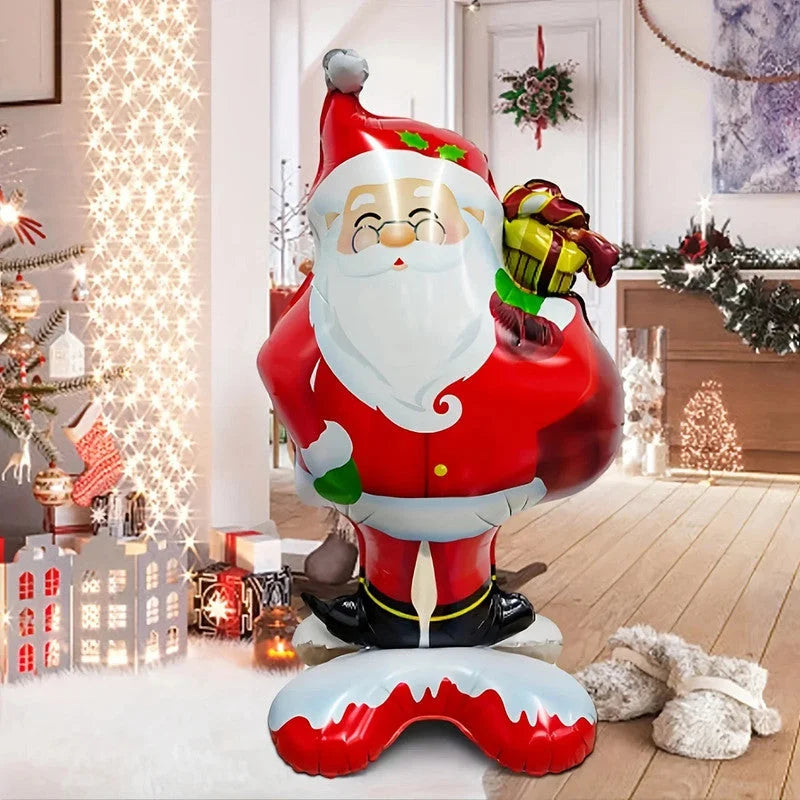 Extra Large Standing Santa Claus Foil Balloon - Occasions