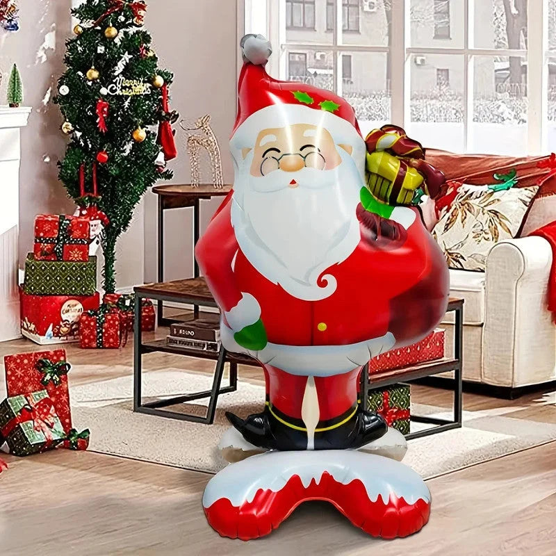 Extra Large Standing Santa Claus Foil Balloon - Occasions