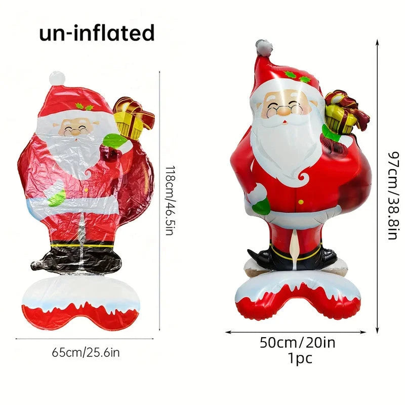 Extra Large Standing Santa Claus Foil Balloon - Occasions