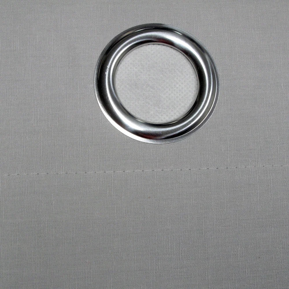 Eyelet Curtains Designers Choice Pair Cotton Coated 140 x