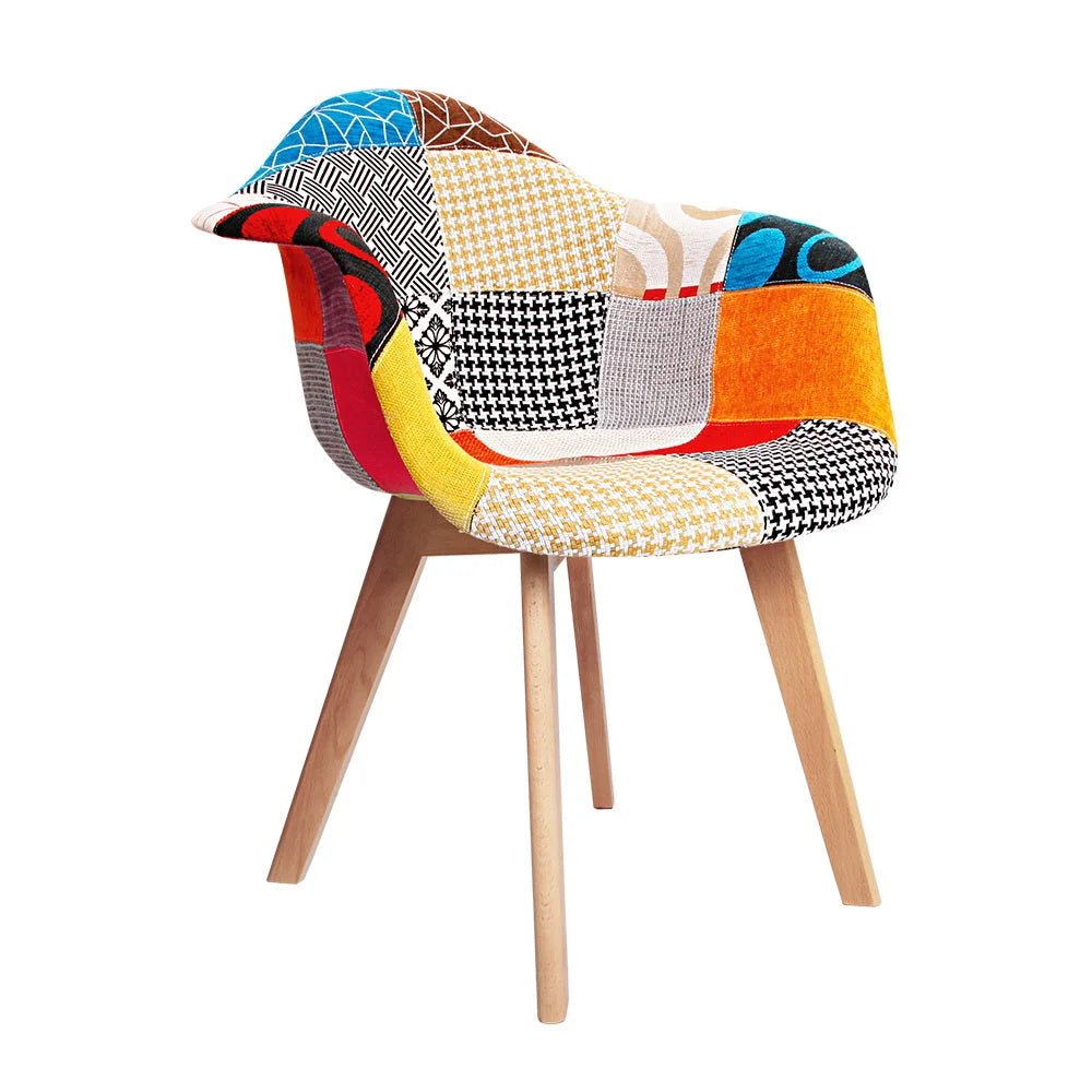 Fabric Dining Chairs (Set of 2) - Bar Stools & Chairs
