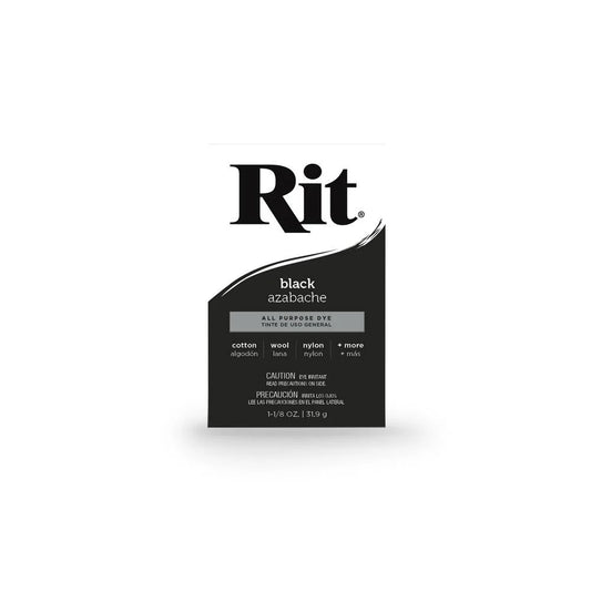 Fabric Dye Powder Rit 31.9g Black All Purpose Clothes Cloth