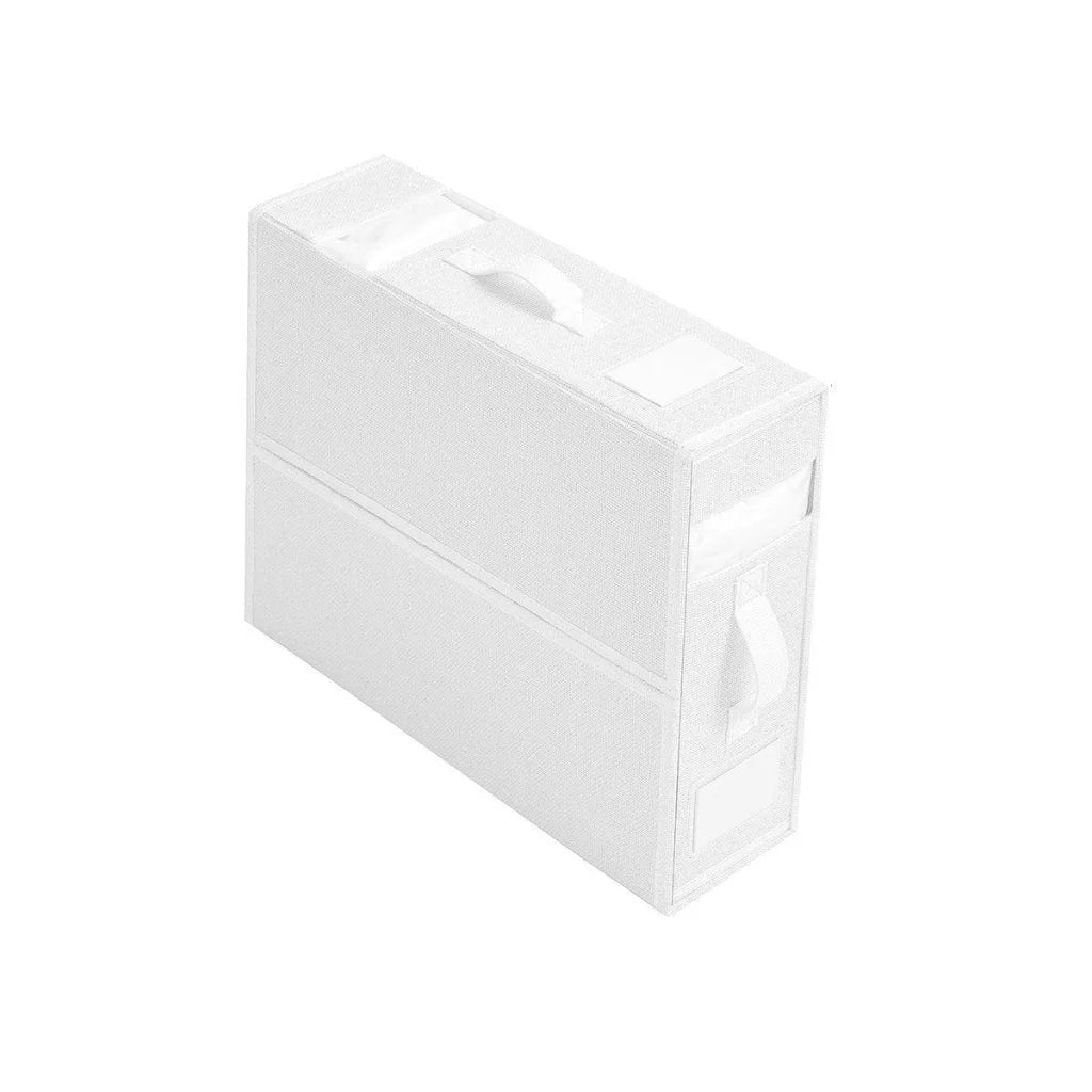 Fabric Storage Box Set Bedding Organizer Closet Blanket